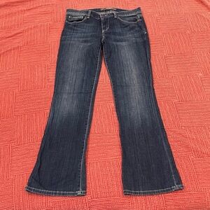 W31L30 flared Dark Blue Women's Jeans - Joe’s provocateur petite fit